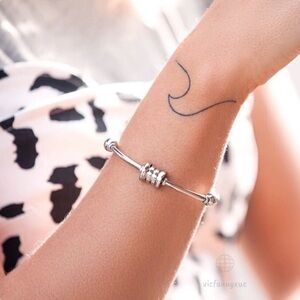 New Amber Sceats silver spring bangle